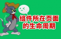 组件所在页面生命周期