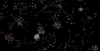 3d-force-graph 科幻3d神经网络连线threejs3D库